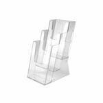 Acrílico Porta Folhetos 3 Níveis