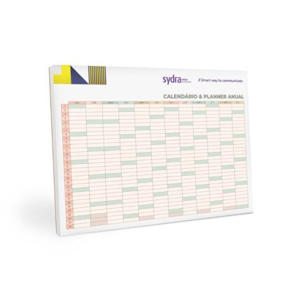 calendário planner anual