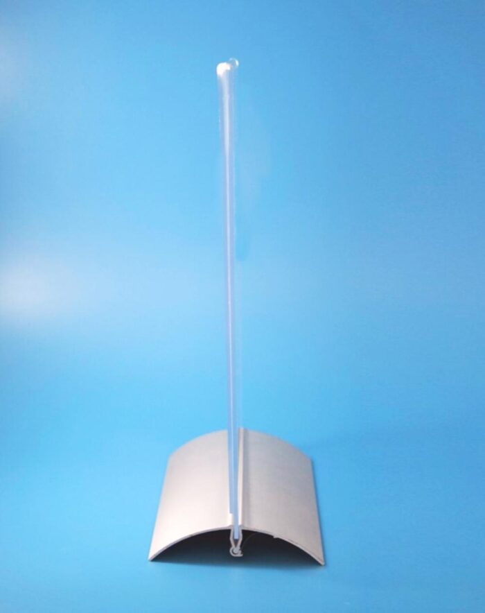 Acrílico Porta Menu Horizontal com Base em Alúminio - Image 2