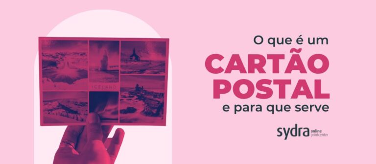 O que é cartão postal e para que serve - Sydra Gráfica