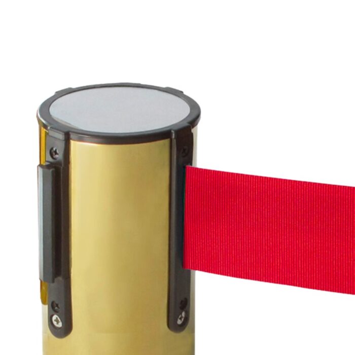 Poste Separador Dourado com fita extensível - Image 2